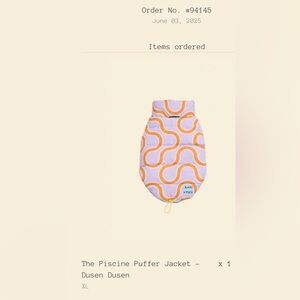 Little Beast Dusen Dusen Piscine Puffer Jacket